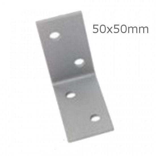 50x50mm Angle Bracket - 28mm width, 2.4mm thick