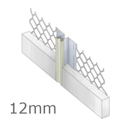 12mm Galvanised Movement Mesh Bead 3m length