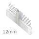 12mm Galvanised Movement Mesh Bead 3m length 12mm Galvanised Movement Mesh Bead 3m length