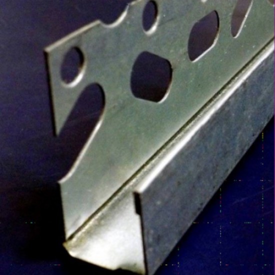 10mm Galvanised Steel Plasterboard Edge Bead - 3m 10mm Galvanised Steel Plasterboard Edge Bead - 3m