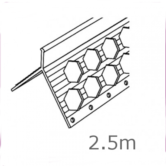 uPVC Angle Bead - Plaster Depth 13-19mm