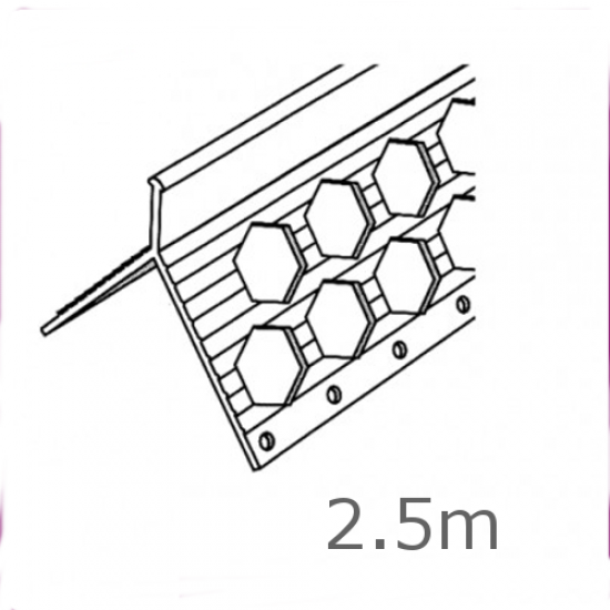 uPVC Angle Bead - Plaster Depth 13-19mm uPVC Angle Bead - Plaster Depth 13-19mm