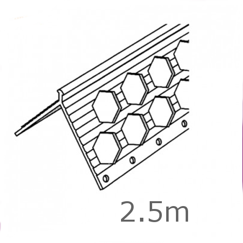uPVC Angle Bead - Plaster Depth 2-3mm