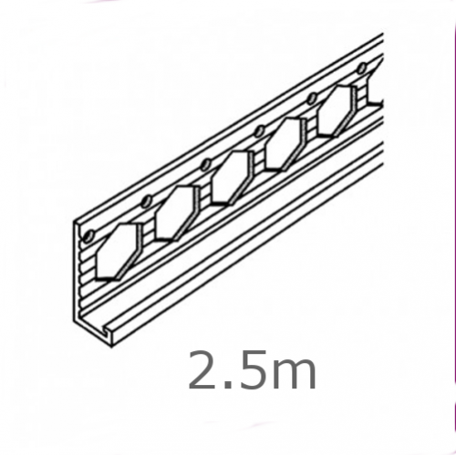 uPVC External Render Stop Bead - Render depth 6-12mm