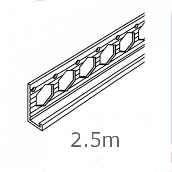uPVC External Render Stop Bead - Render depth 6-12mm uPVC External Render Stop Bead - Render depth 6-12mm