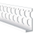 uPVC Plaster Stop Bead - Plaster Depth 15-17mm