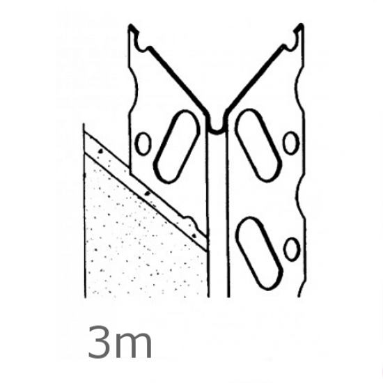 Galvanised Skim Angle Bead 3m length (Thin coat) Galvanised Skim Angle Bead 3m length (Thin coat)