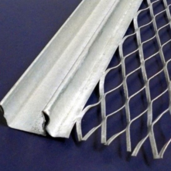 13mm Galvanised Steel Architrave Feature Bead - Abutting - 3m 13mm Galvanised Steel Architrave Feature Bead - Abutting - 3m