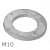 Standard Round Washers M10 - box of 25