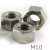 M10 Zinc Plated Hex Full Nuts - box of 200