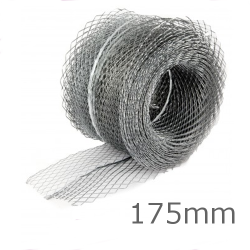 175mm Stainless Steel Coiled Mesh Lath - 20m length 175mm Stainless Steel Coiled Mesh Lath - 20m length