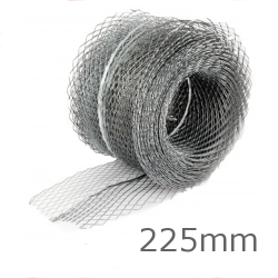 225mm Stainless Steel Coiled Mesh Lath - 20m length 225mm Stainless Steel Coiled Mesh Lath - 20m length