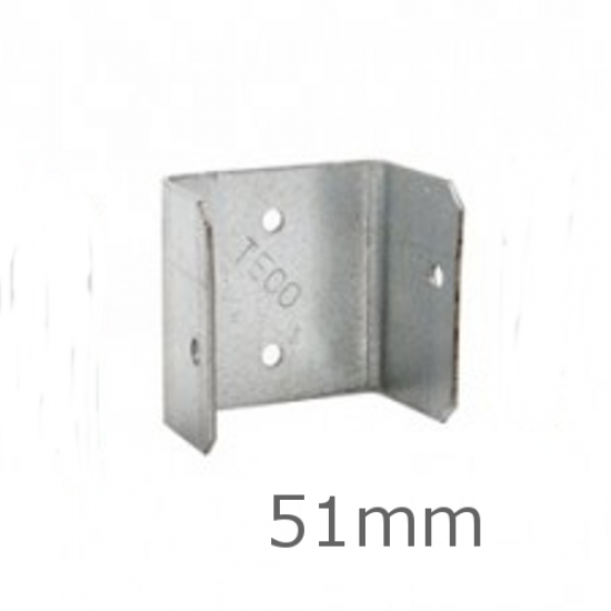 51mm Galvanised Steel Fencing Clip