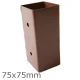 75x75mm Galvanised powder coated Fence Post Extender 75x75mm Galvanised powder coated Fence Post Extender