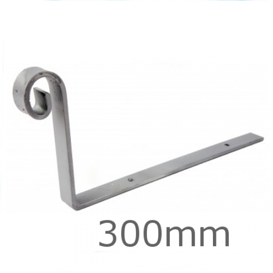 300mm Hip Iron - 5mm thick pre-galvanised