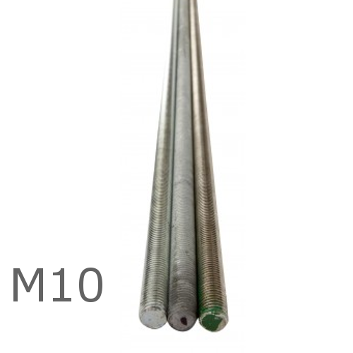 M10 Zinc Plated Studding