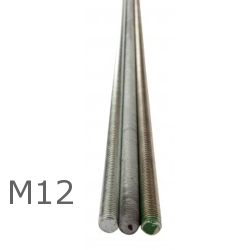 M12 Zinc Plated Studding M12 Zinc Plated Studding