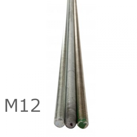 M12 Zinc Plated Studding M12 Zinc Plated Studding