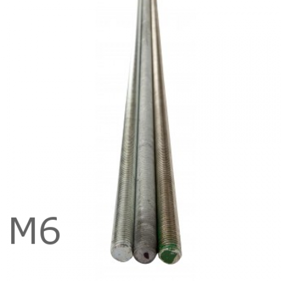 M6 Zinc Plated Studding M6 Zinc Plated Studding