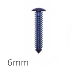 6mm Nylon Push Plug 6mm Nylon Push Plug