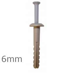 6mm Nylon Nail Plug 6mm Nylon Nail Plug