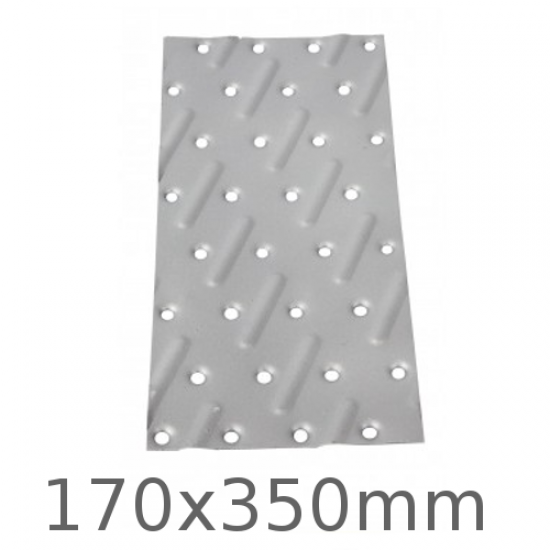 170x350mm Galvanised Nail Plate - box of 25 170x350mm Galvanised Nail Plate - box of 25