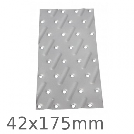 42x175mm Galvanised Nail Plate - box of 100 42x175mm Galvanised Nail Plate - box of 100