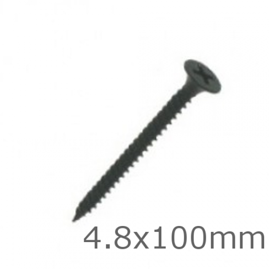 Drywall Screws 4.8x100mm - box of 200 Drywall Screws 4.8x100mm - box of 200