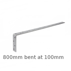 Light Duty Restraint Strap 800mm Bent 100mm Light Duty Restraint Strap 800mm Bent 100mm