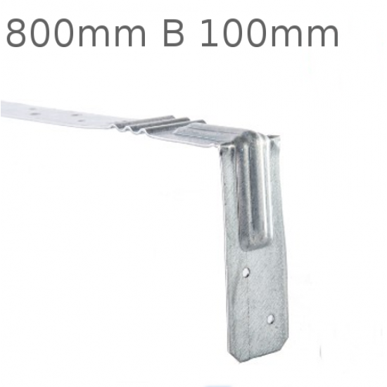 TRS Restraint Strap 800mm Bent 100mm TRS Restraint Strap 800mm Bent 100mm