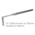 Light Duty Restraint Strap 1200mm Bent 100mm Twisted 100mm