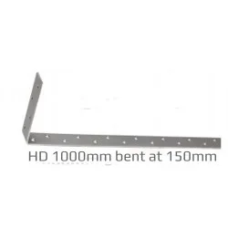Heavy Duty Restraint Strap 1000mm Bent 150mm