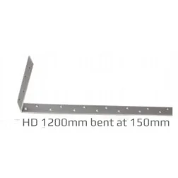 Heavy Duty Restraint Strap 1200mm Bent 150mm Heavy Duty Restraint Strap 1200mm Bent 150mm