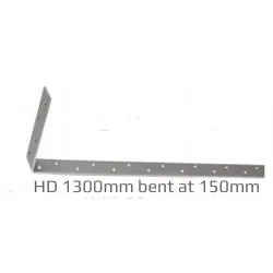 Heavy Duty Restraint Strap 1300mm Bent 150mm