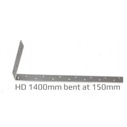 Heavy Duty Restraint Strap 1400mm Bent 150mm