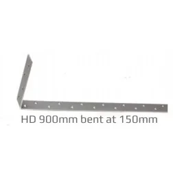 Heavy Duty Restraint Strap 900mm Bent 150mm Heavy Duty Restraint Strap 900mm Bent 150mm