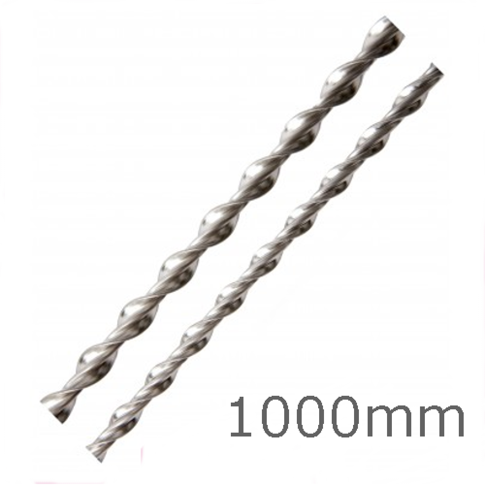 6mm Helical Bar Stainless Steel 1m length