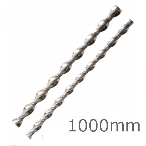 6mm Helical Bar Stainless Steel - 1m length