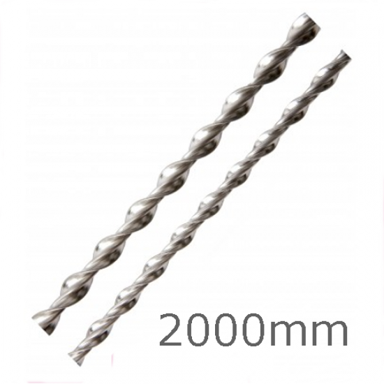 8mm Helical Bar Stainless Steel - 2m length 8mm Helical Bar Stainless Steel - 2m length