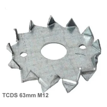 63mm M12mm Galvanised Steel Double Sided Tooth Plate Timber Connector 63mm M12mm Galvanised Steel Double Sided Tooth Plate Timber Connector