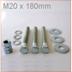 Multi Truss Girder Hanger Bolt M20mm x 180mm Multi Truss Girder Hanger Bolt M20mm x 180mm