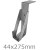 44x275mm Welded Masonry Joist Hanger