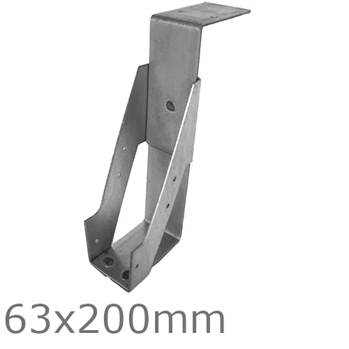 63x200mm Welded Masonry Joist Hanger 63x200mm Welded Masonry Joist Hanger