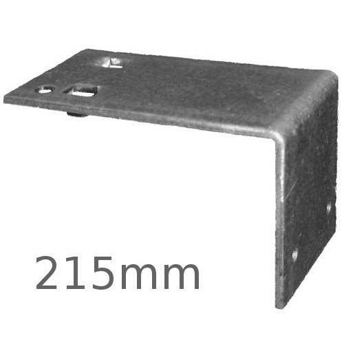 215mm Single Piece Masonry Hanger Lock Plate Straddle