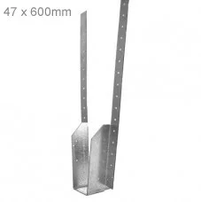 47x600mm Woody Long Leg Joist Hanger