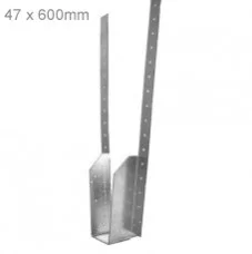 47x600mm Woody Long Leg Joist Hanger