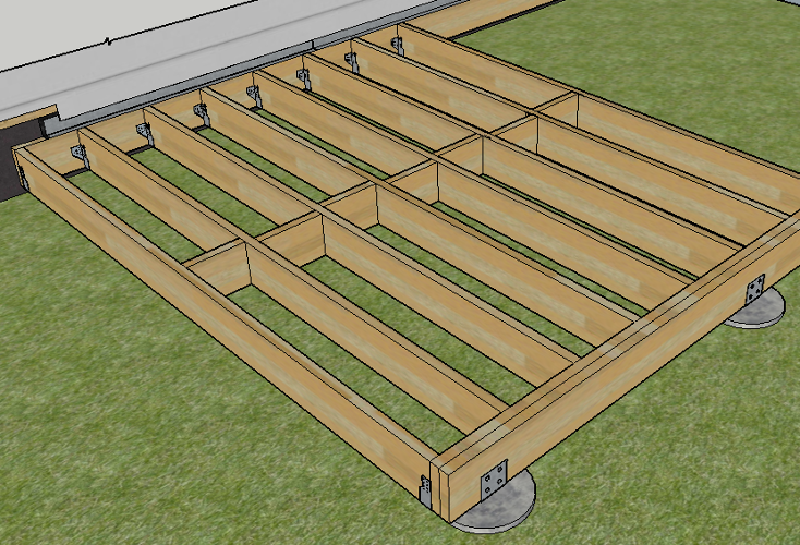 6 year old deck with joist hangers pulling out : r/Decks