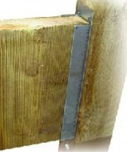 Galvanised Gravel Board Clip installation