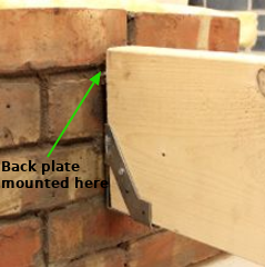 50x300mm Welded Masonry Joist Hanger 50x300mm Hangers